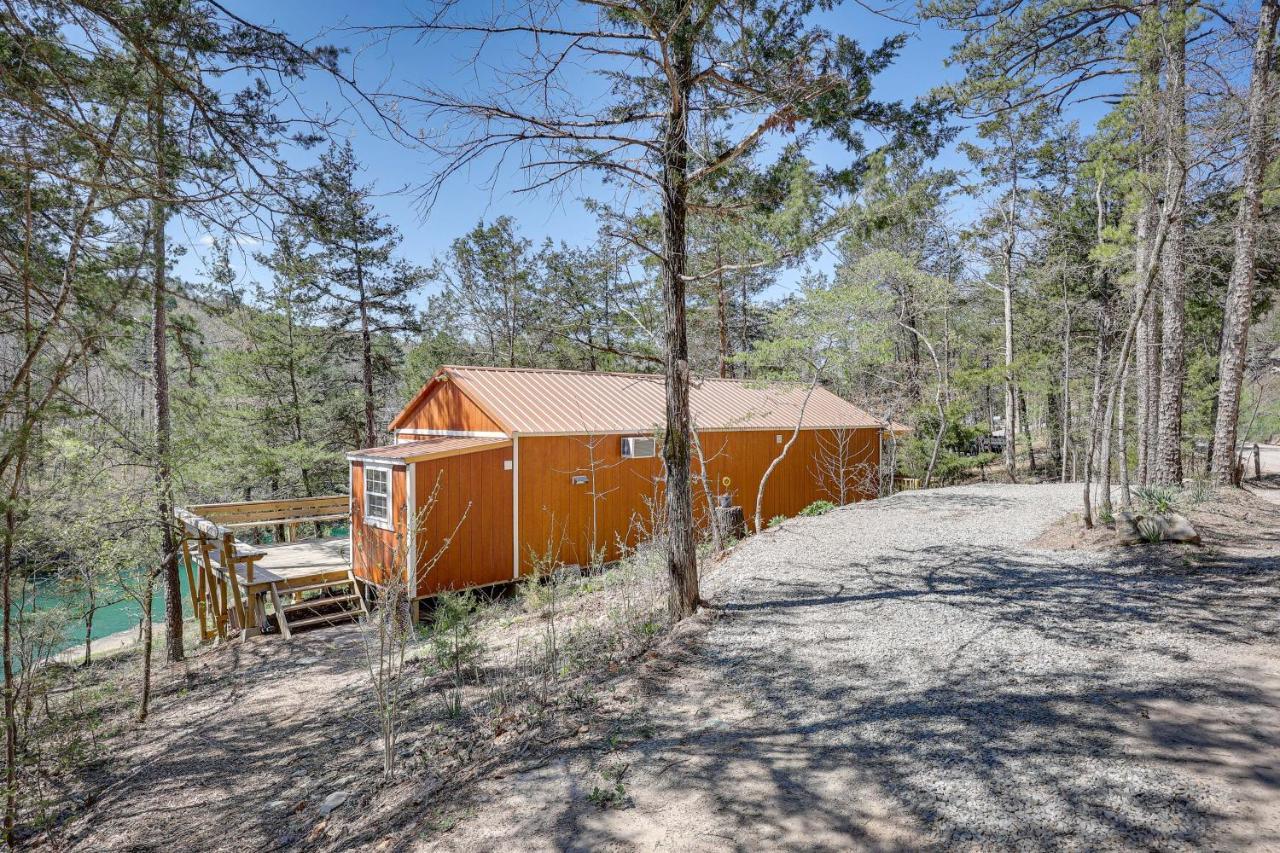 Cliffside Eureka Springs Cabin With Beaver Lake View Exterior photo